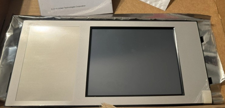 EDWARDS - EST-4 LCDAUDTEL LCD DISPLAY FIREPROJECTS.